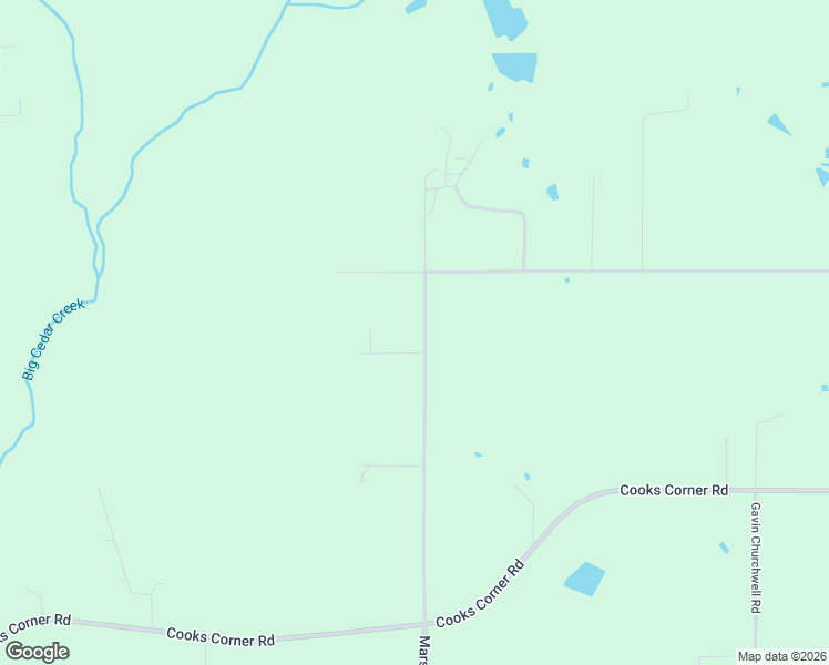 map of restaurants, bars, coffee shops, grocery stores, and more near 263B V E Howell Road in Lucedale