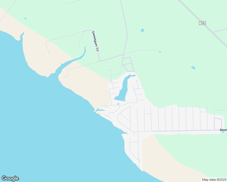 map of restaurants, bars, coffee shops, grocery stores, and more near Little Lake Road in Trinity