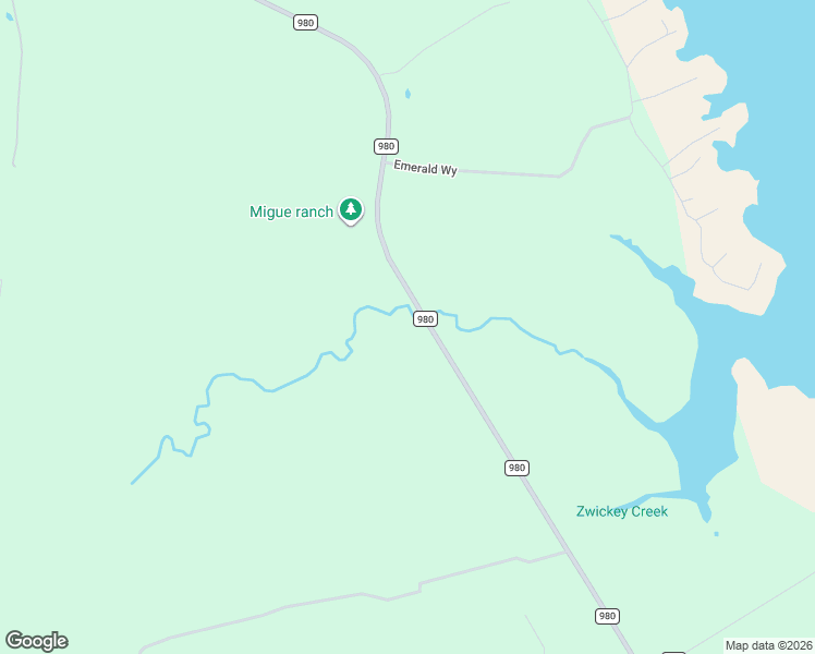 map of restaurants, bars, coffee shops, grocery stores, and more near Farm to Market 980 in Oakhurst