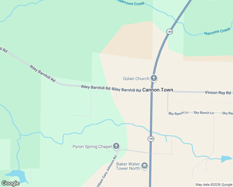 map of restaurants, bars, coffee shops, grocery stores, and more near 1311 Riley Barnhill Road in Baker