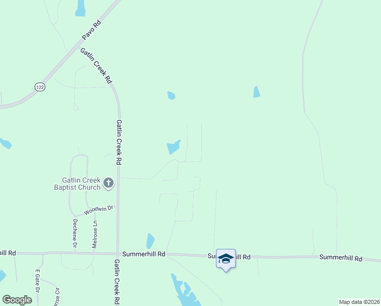 map of restaurants, bars, coffee shops, grocery stores, and more near 102 Woodson Way in Thomasville