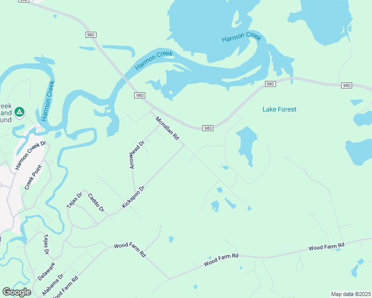 map of restaurants, bars, coffee shops, grocery stores, and more near 3 Kickapoo Drive in Huntsville