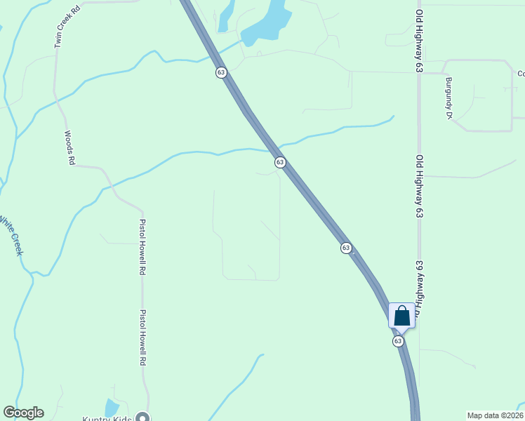 map of restaurants, bars, coffee shops, grocery stores, and more near Mississippi 63 in Lucedale