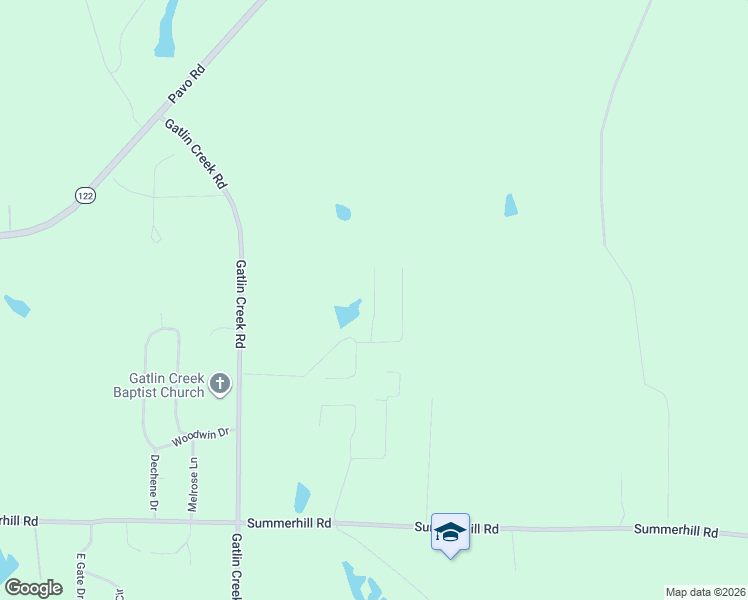 map of restaurants, bars, coffee shops, grocery stores, and more near 217 Trail Creek Drive in Thomasville