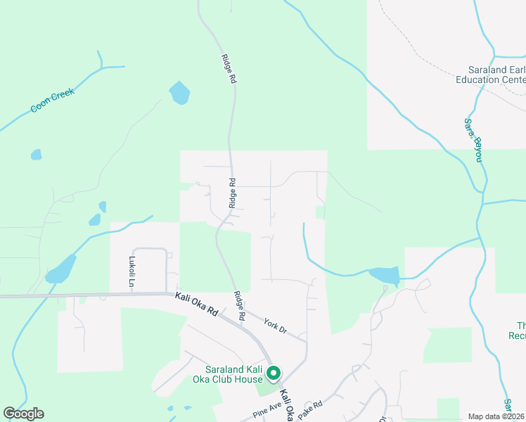 map of restaurants, bars, coffee shops, grocery stores, and more near 7963 Pine Springs Drive in Saraland
