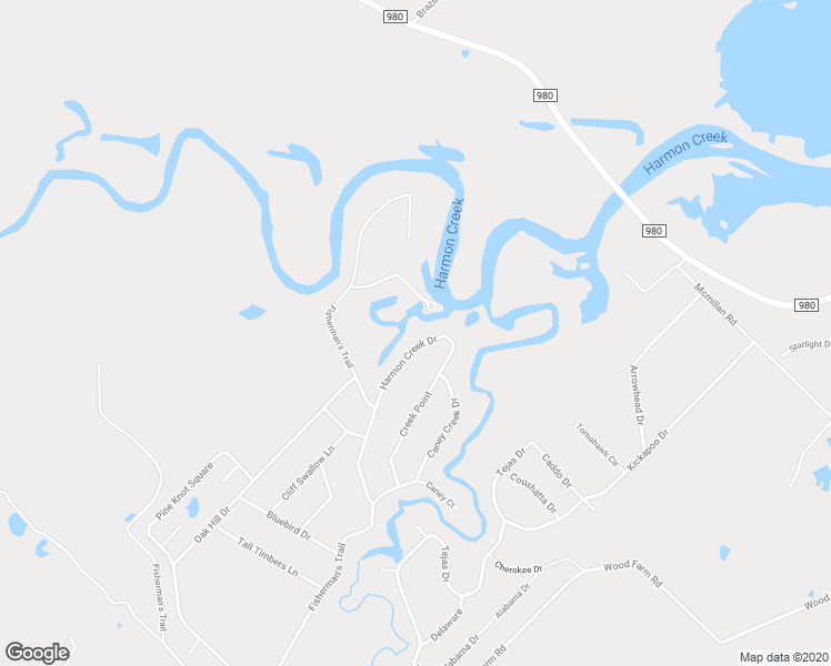 map of restaurants, bars, coffee shops, grocery stores, and more near 23 Harmon Creek Drive in Huntsville