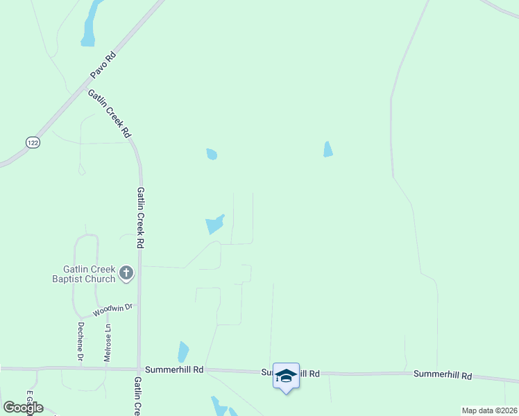 map of restaurants, bars, coffee shops, grocery stores, and more near 216 Trail Creek Drive in Thomasville