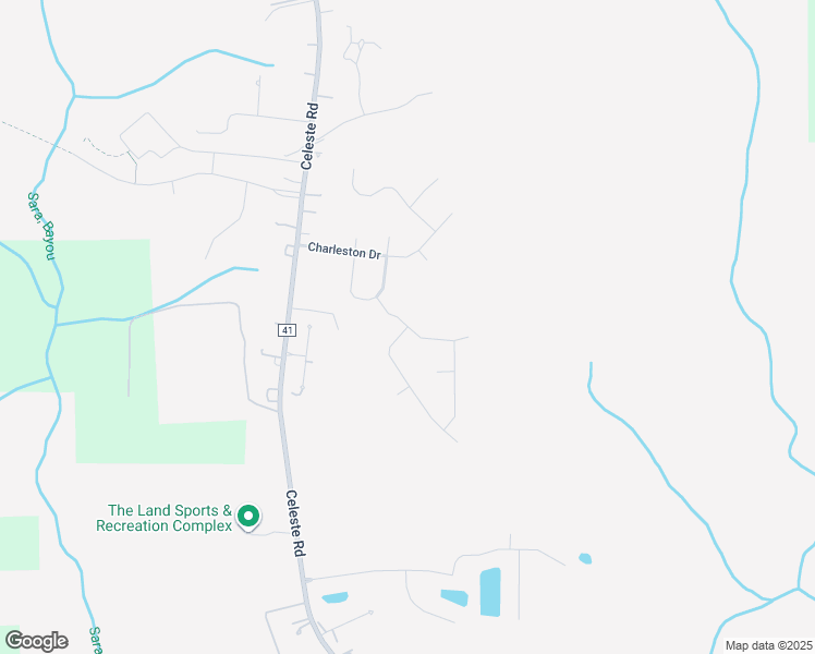 map of restaurants, bars, coffee shops, grocery stores, and more near Abbey Drive in Saraland