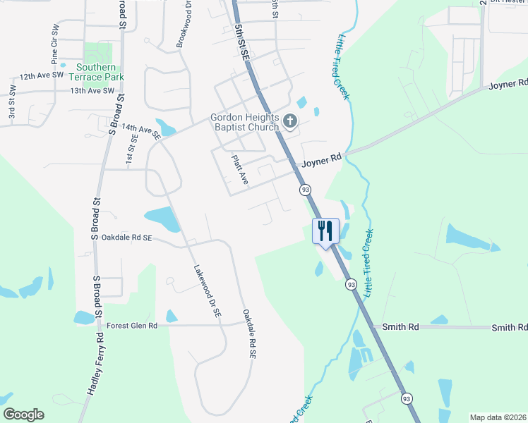map of restaurants, bars, coffee shops, grocery stores, and more near 410 Maxwell Drive in Cairo