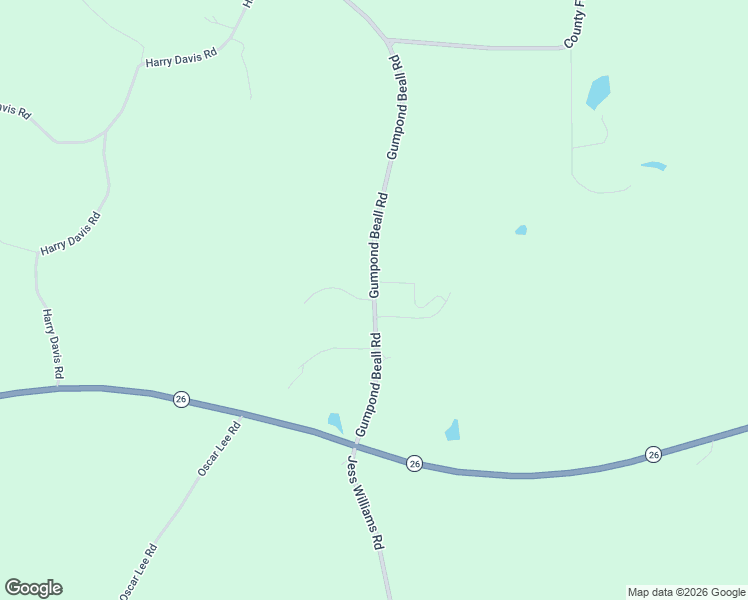 map of restaurants, bars, coffee shops, grocery stores, and more near 73 Gumpond Beall Road in Lumberton