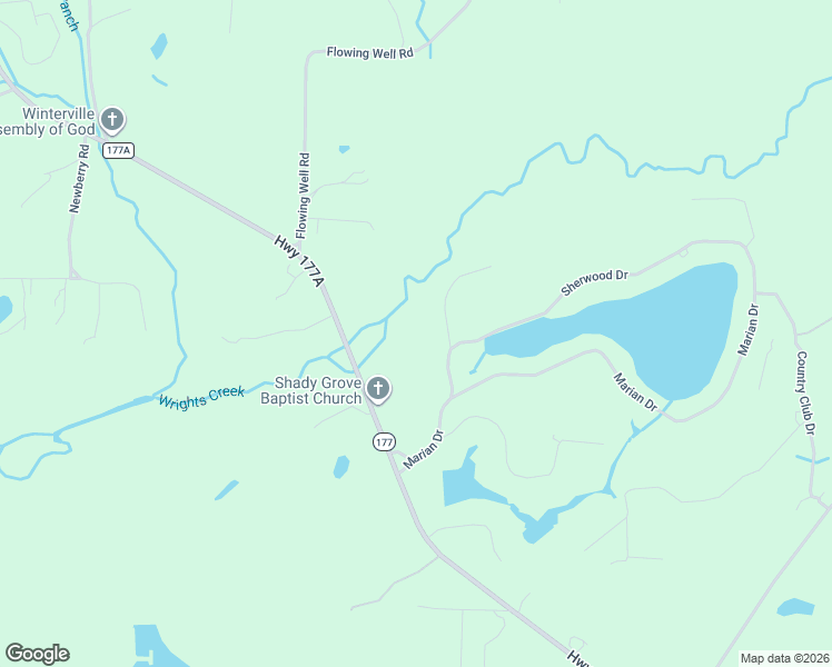 map of restaurants, bars, coffee shops, grocery stores, and more near 1923-1925 West Nottingham Road in Bonifay