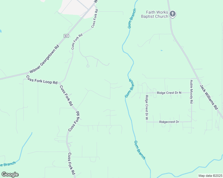 map of restaurants, bars, coffee shops, grocery stores, and more near 8025 Diana Estates Drive East in Wilmer