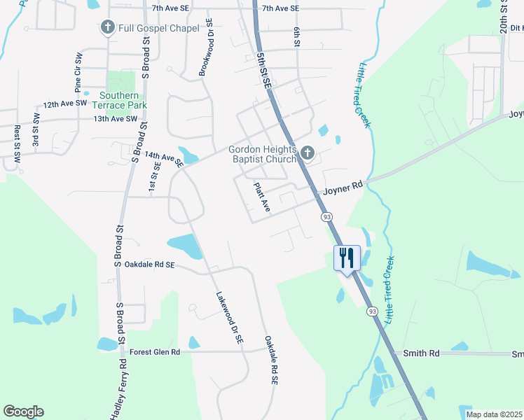 map of restaurants, bars, coffee shops, grocery stores, and more near 1408 Platt Avenue in Cairo