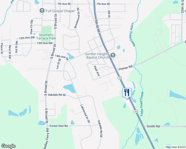 map of restaurants, bars, coffee shops, grocery stores, and more near 1408 Platt Avenue in Cairo