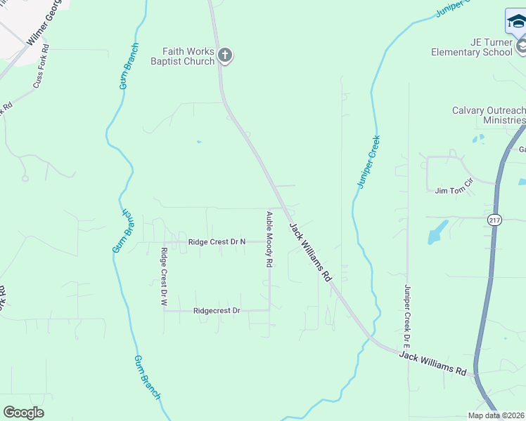 map of restaurants, bars, coffee shops, grocery stores, and more near 8045 Auble Moody Road in Wilmer
