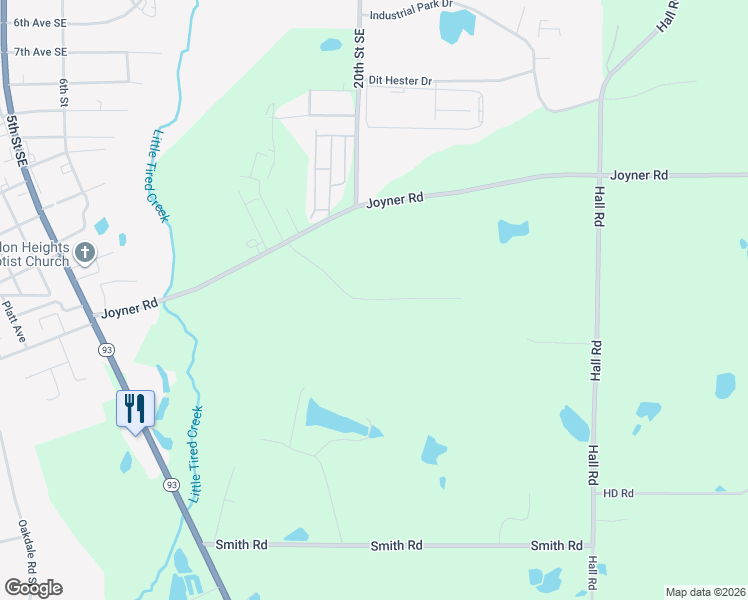 map of restaurants, bars, coffee shops, grocery stores, and more near Helton Lane in Cairo