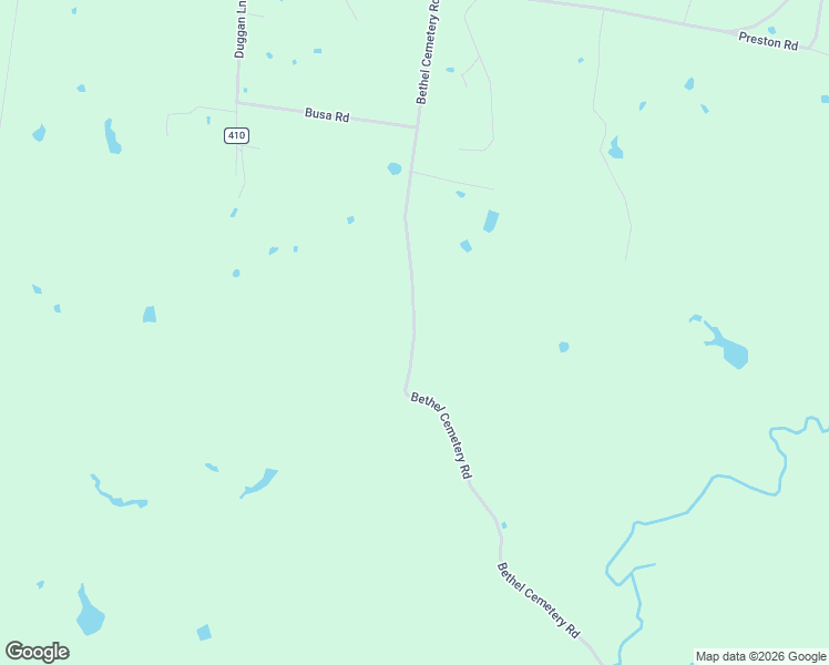 map of restaurants, bars, coffee shops, grocery stores, and more near Bethel Cemetery Road in North Zulch