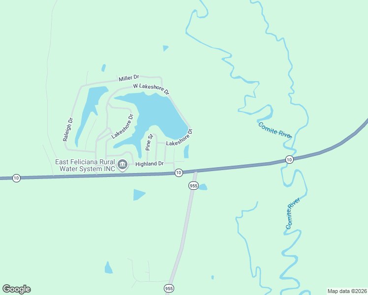 map of restaurants, bars, coffee shops, grocery stores, and more near 7803 Hybiscus Drive in Ethel