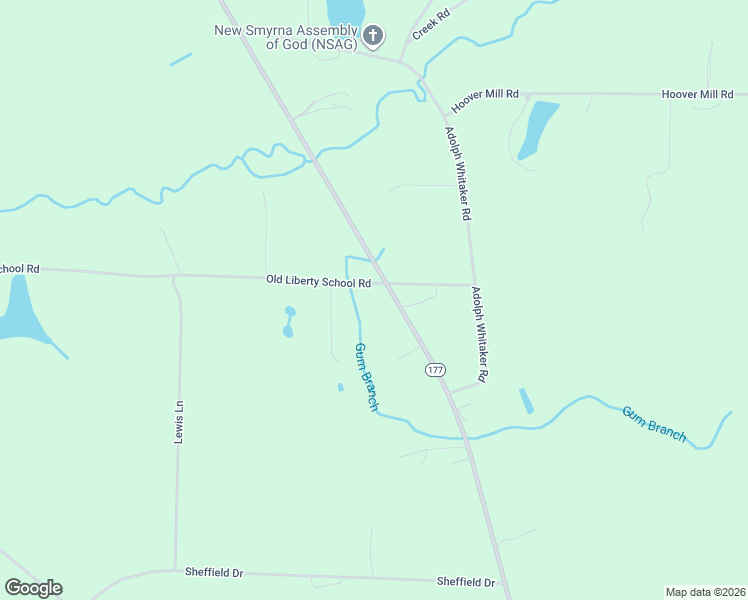 map of restaurants, bars, coffee shops, grocery stores, and more near 3041 Old Liberty School Road in Bonifay