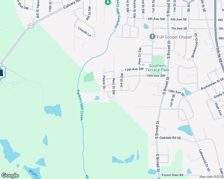 map of restaurants, bars, coffee shops, grocery stores, and more near 310 Humble Avenue Southwest in Cairo