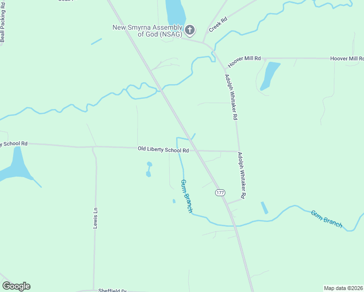 map of restaurants, bars, coffee shops, grocery stores, and more near 3041 Old Liberty School Road in Bonifay