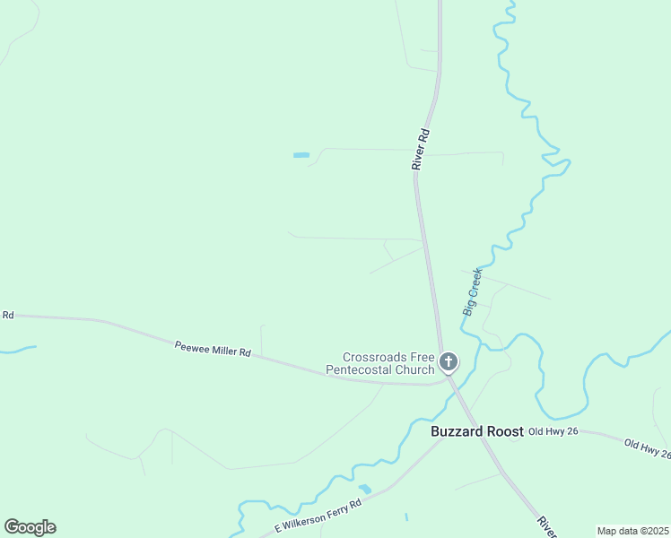 map of restaurants, bars, coffee shops, grocery stores, and more near 134 Bang and Smith Road in Lucedale