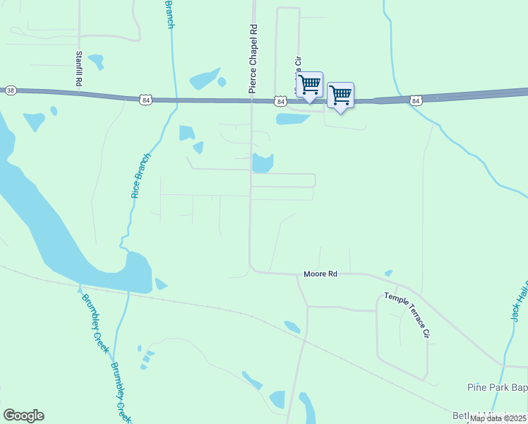 map of restaurants, bars, coffee shops, grocery stores, and more near 792 Pierce Chapel Road in Cairo