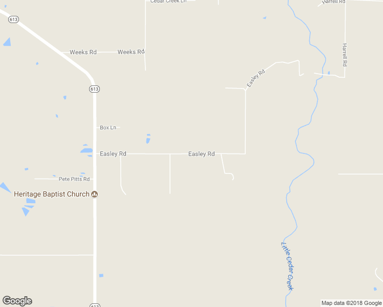 map of restaurants, bars, coffee shops, grocery stores, and more near 204 Easley Road in Lucedale