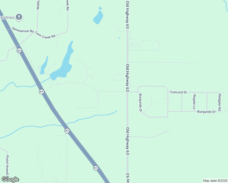 map of restaurants, bars, coffee shops, grocery stores, and more near Jerry Fork Road in George County