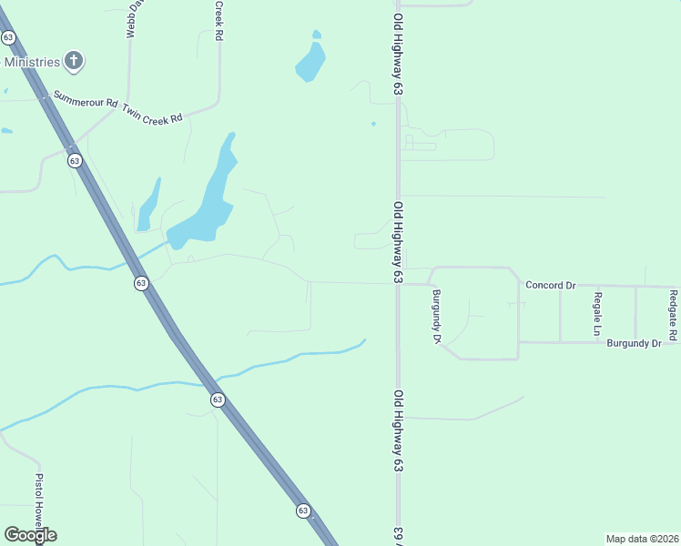 map of restaurants, bars, coffee shops, grocery stores, and more near 8281 Old Highway 63 in Lucedale