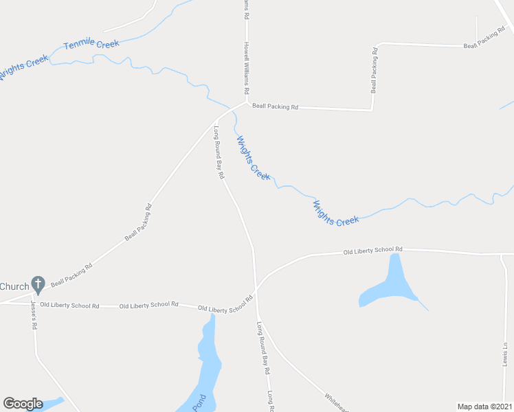 map of restaurants, bars, coffee shops, grocery stores, and more near 2955 Beall Packing Road in Bonifay