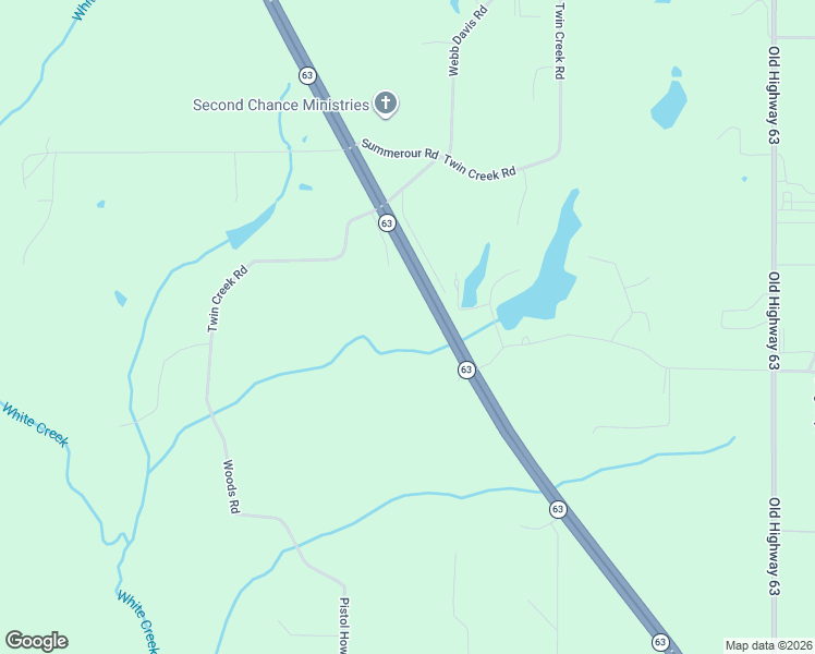map of restaurants, bars, coffee shops, grocery stores, and more near Mississippi 63 in Lucedale