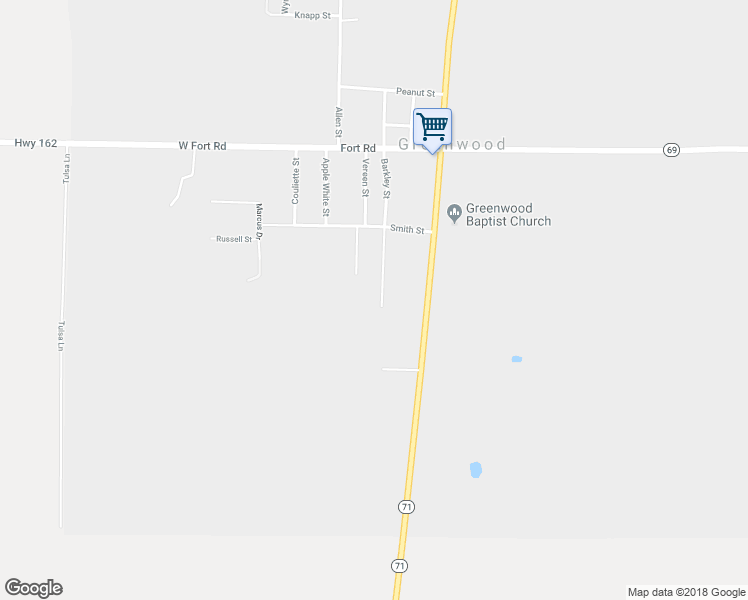 map of restaurants, bars, coffee shops, grocery stores, and more near 4125 Barkley Street in Greenwood