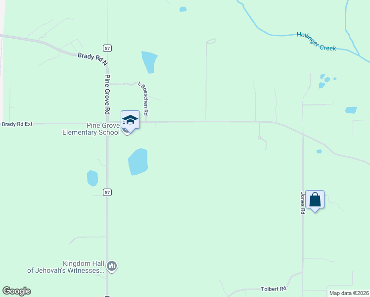 map of restaurants, bars, coffee shops, grocery stores, and more near in Bay Minette