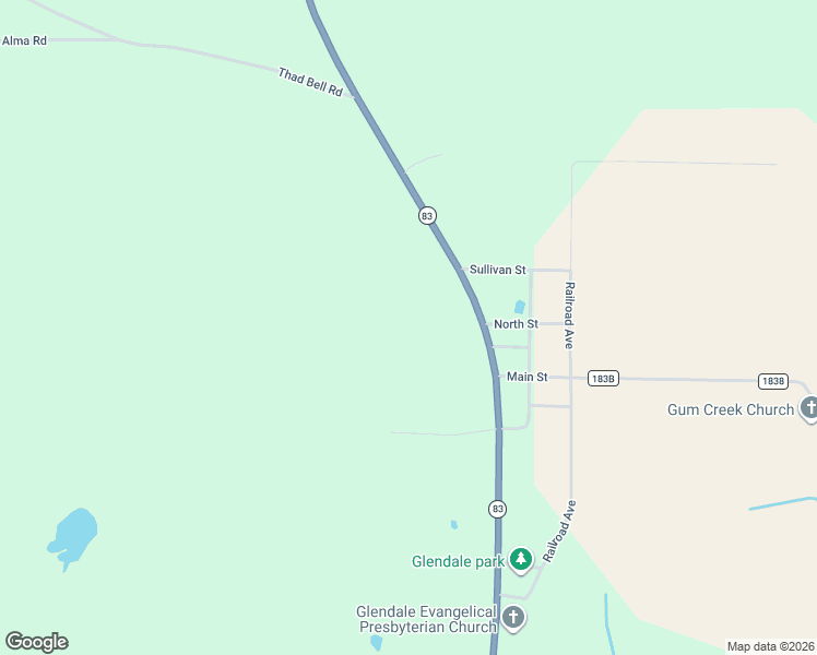 map of restaurants, bars, coffee shops, grocery stores, and more near in DeFuniak Springs