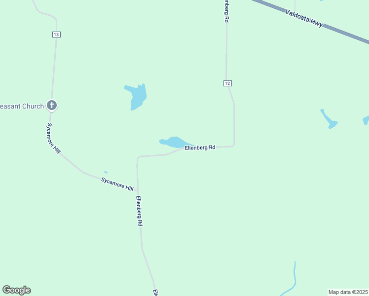 map of restaurants, bars, coffee shops, grocery stores, and more near Ellenburg Road in Quitman