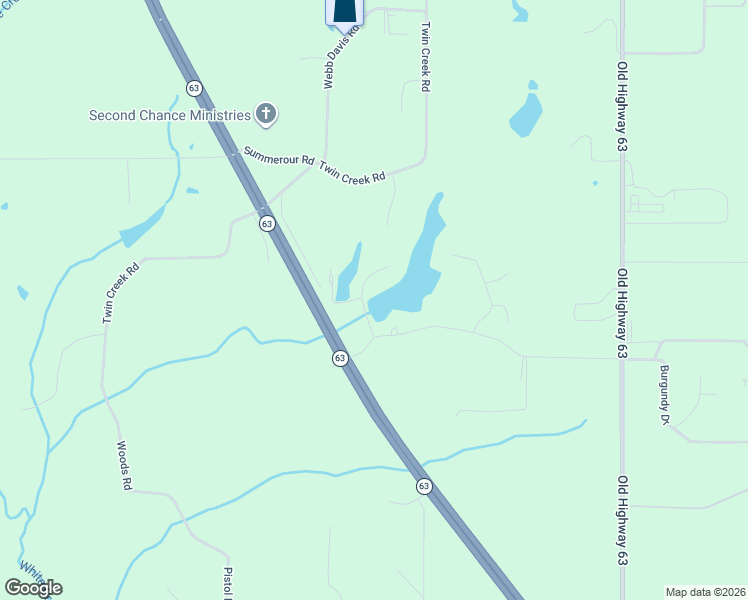map of restaurants, bars, coffee shops, grocery stores, and more near 116 Hill Crest Road in Lucedale