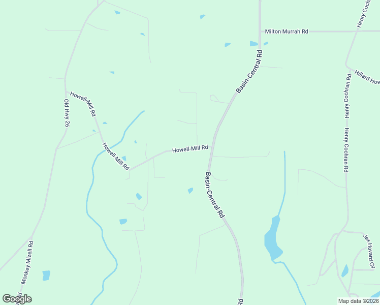 map of restaurants, bars, coffee shops, grocery stores, and more near 272-280 Howell-Mill Road in Lucedale