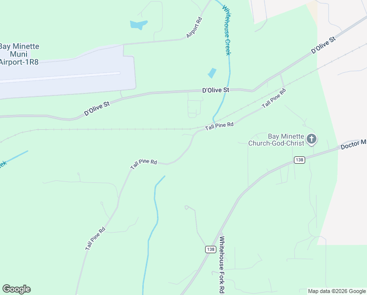 map of restaurants, bars, coffee shops, grocery stores, and more near 12617 Tall Pine Road in Bay Minette