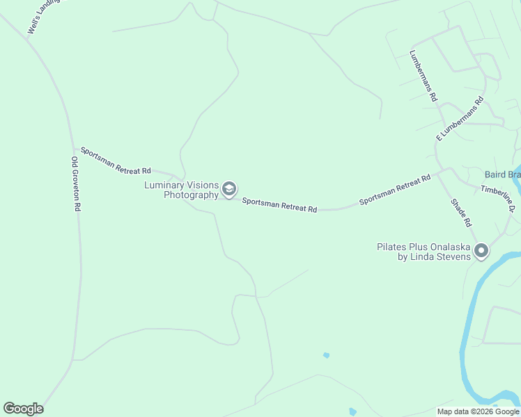map of restaurants, bars, coffee shops, grocery stores, and more near 4672 Sportsman Retreat Road in Onalaska