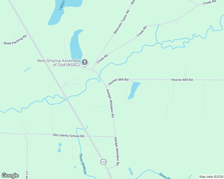 map of restaurants, bars, coffee shops, grocery stores, and more near 3074 Hoovers Mill Road in Bonifay