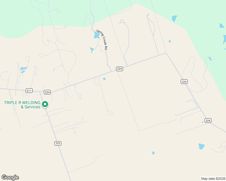 map of restaurants, bars, coffee shops, grocery stores, and more near 2575 County Road 224 in Florence