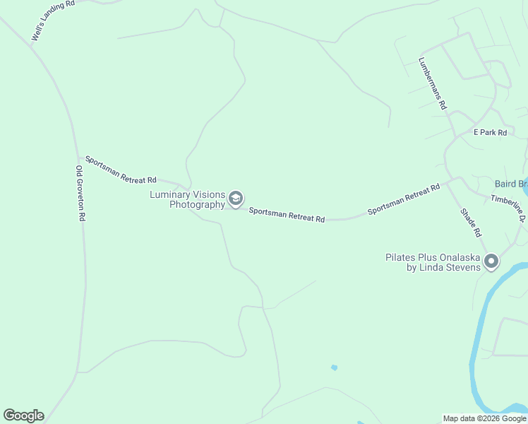 map of restaurants, bars, coffee shops, grocery stores, and more near 4672 Sportsman Retreat Road in Onalaska