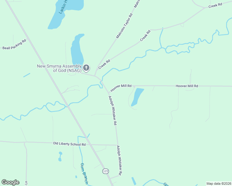 map of restaurants, bars, coffee shops, grocery stores, and more near 3074 Hoover Mill Road in Bonifay