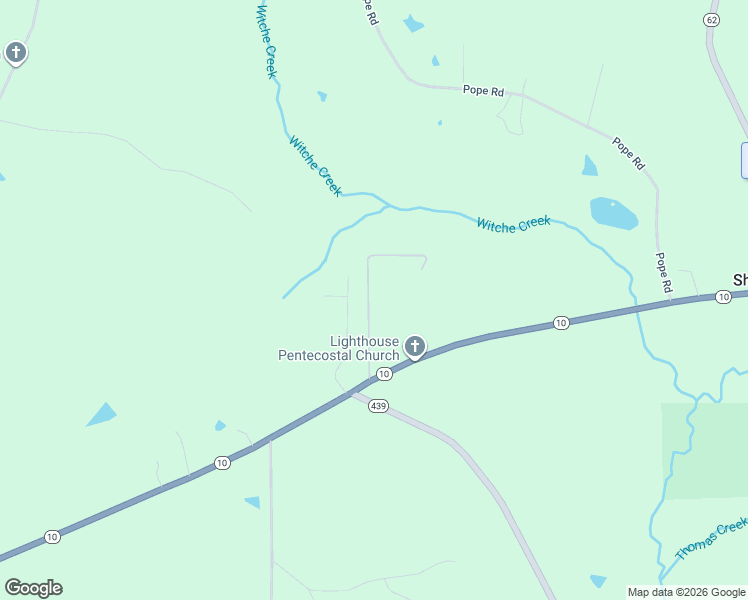 map of restaurants, bars, coffee shops, grocery stores, and more near 52129 Louisiana 10 in Franklinton