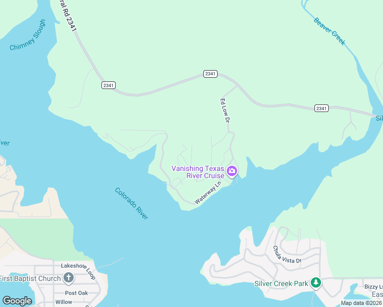 map of restaurants, bars, coffee shops, grocery stores, and more near 107 Windy Ridge Drive in Burnet