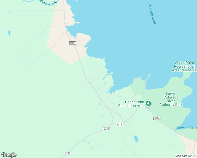 map of restaurants, bars, coffee shops, grocery stores, and more near 101 Ranch Road 2241 in Tow