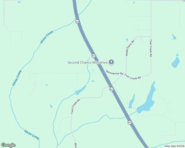 map of restaurants, bars, coffee shops, grocery stores, and more near 100-180 Summerour Road in Lucedale