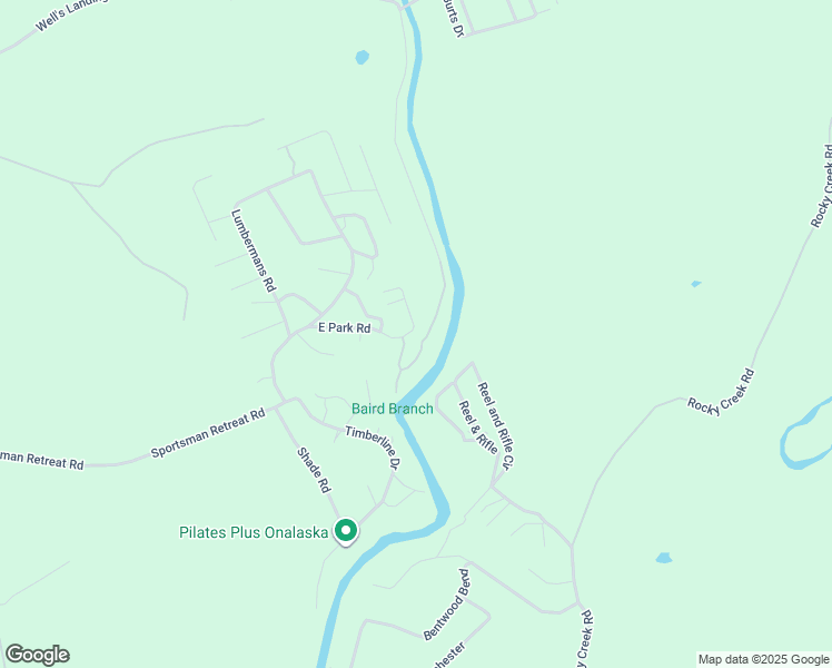 map of restaurants, bars, coffee shops, grocery stores, and more near 130 East End Court in Onalaska