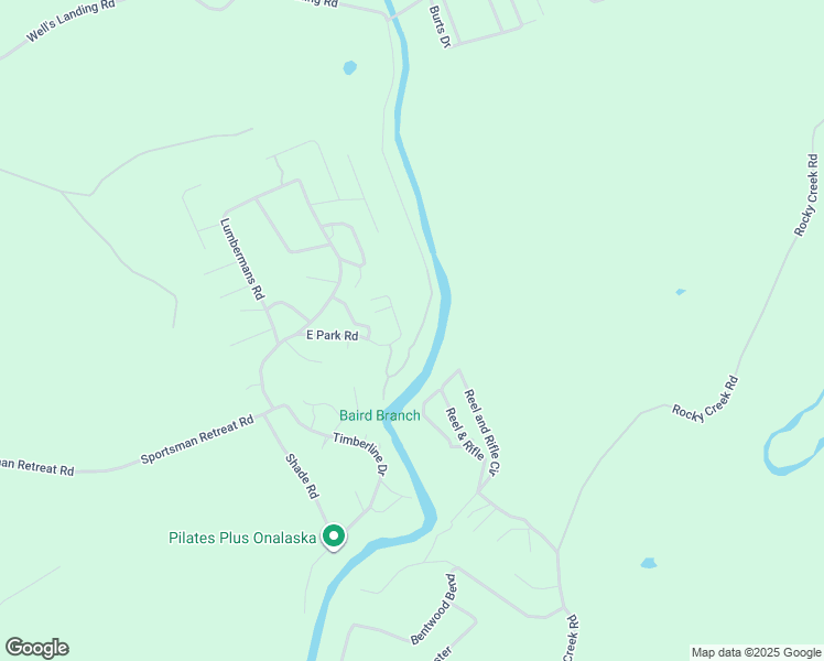 map of restaurants, bars, coffee shops, grocery stores, and more near 130 East End Court in Onalaska